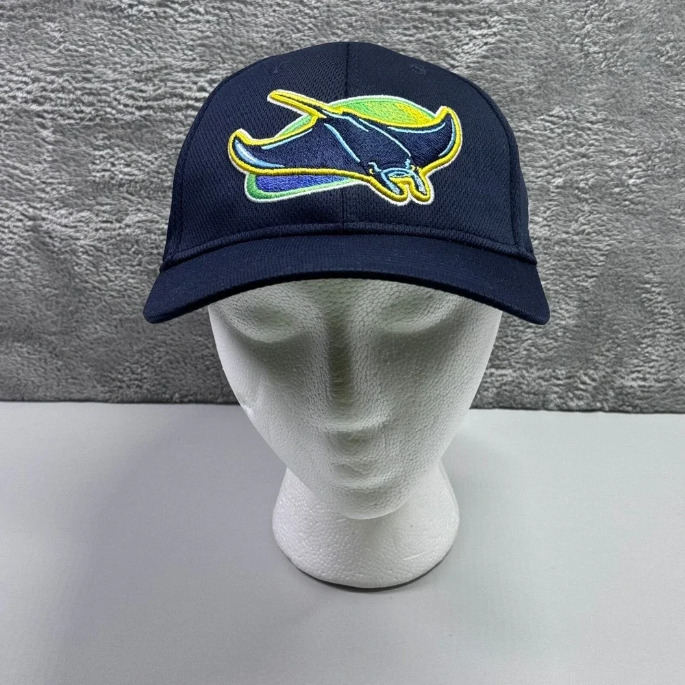 Tampa Bay Rays Team MLB OC Sports Hat Cap Adjustable Navy Blue Baseball OSFM